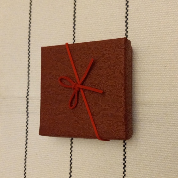 Resin earrings, 2 1/4 inches tall and 1 inch wide - Picture 2 of 3